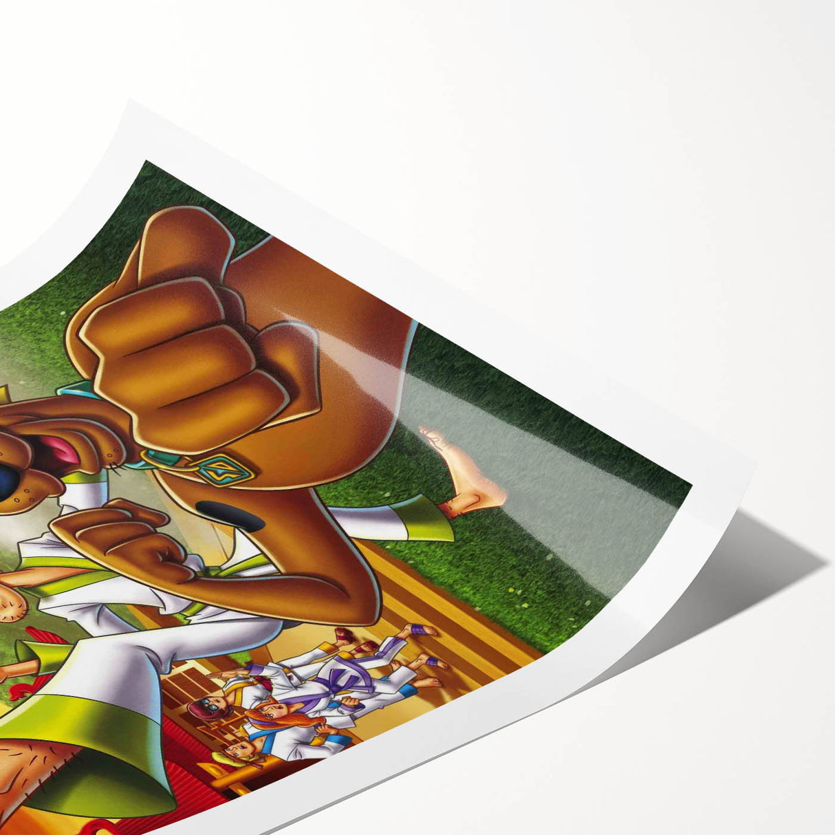 2000s Vintage Movie Posters - Scooby-Doo Samurai Sword Wall Art