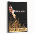 Iconic 2000s Movie Posters - Seabiscuit Vintage Racing Film Art