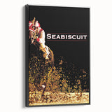 Iconic 2000s Movie Posters - Seabiscuit Vintage Racing Film Art