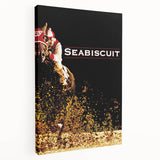 Iconic 2000s Movie Posters - Seabiscuit Vintage Racing Film Art