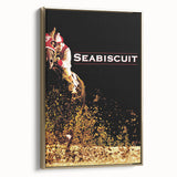 Iconic 2000s Movie Posters - Seabiscuit Vintage Racing Film Art