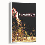 Iconic 2000s Movie Posters - Seabiscuit Vintage Racing Film Art