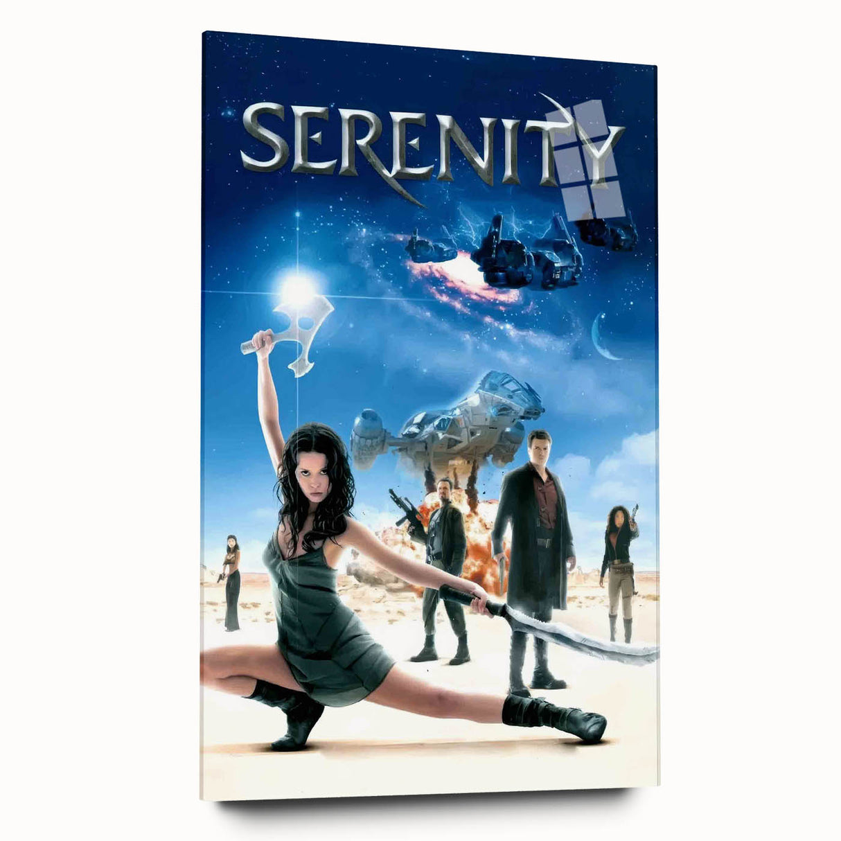 2000s Vintage Movie Posters - Serenity Sci-Fi Action Wall Art