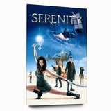 2000s Vintage Movie Posters - Serenity Sci-Fi Action Wall Art