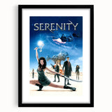 2000s Vintage Movie Posters - Serenity Sci-Fi Action Wall Art