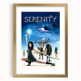 2000s Vintage Movie Posters - Serenity Sci-Fi Action Wall Art