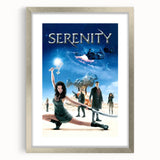 2000s Vintage Movie Posters - Serenity Sci-Fi Action Wall Art