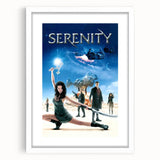 2000s Vintage Movie Posters - Serenity Sci-Fi Action Wall Art