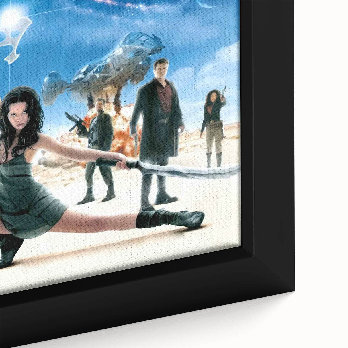 2000s Vintage Movie Posters - Serenity Sci-Fi Action Wall Art