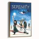 2000s Vintage Movie Posters - Serenity Sci-Fi Action Wall Art