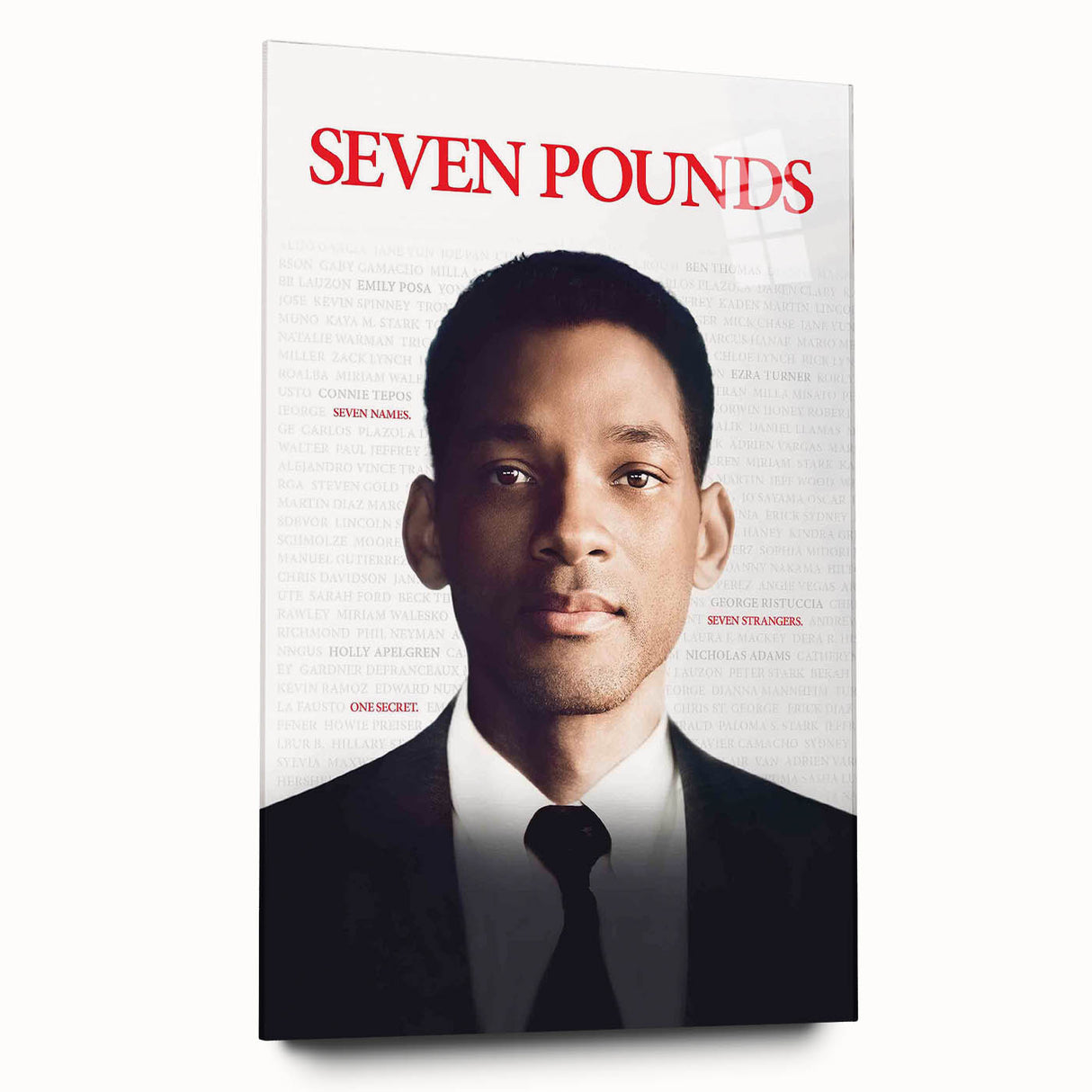 2000s Vintage Movie Posters - Seven Pounds Emotional Film Art