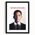 2000s Vintage Movie Posters - Seven Pounds Emotional Film Art