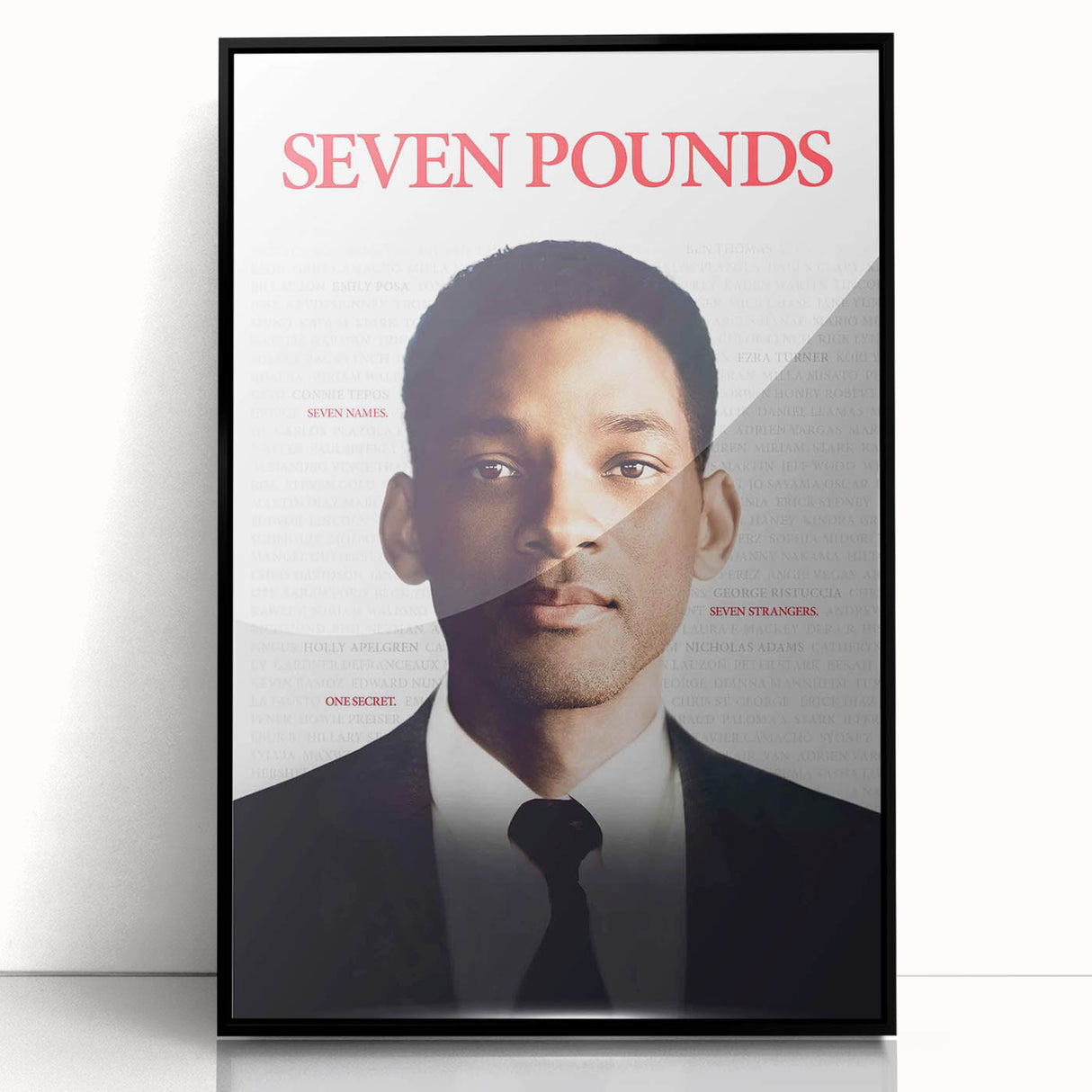 2000s Vintage Movie Posters - Seven Pounds Emotional Film Art
