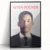 2000s Vintage Movie Posters - Seven Pounds Emotional Film Art