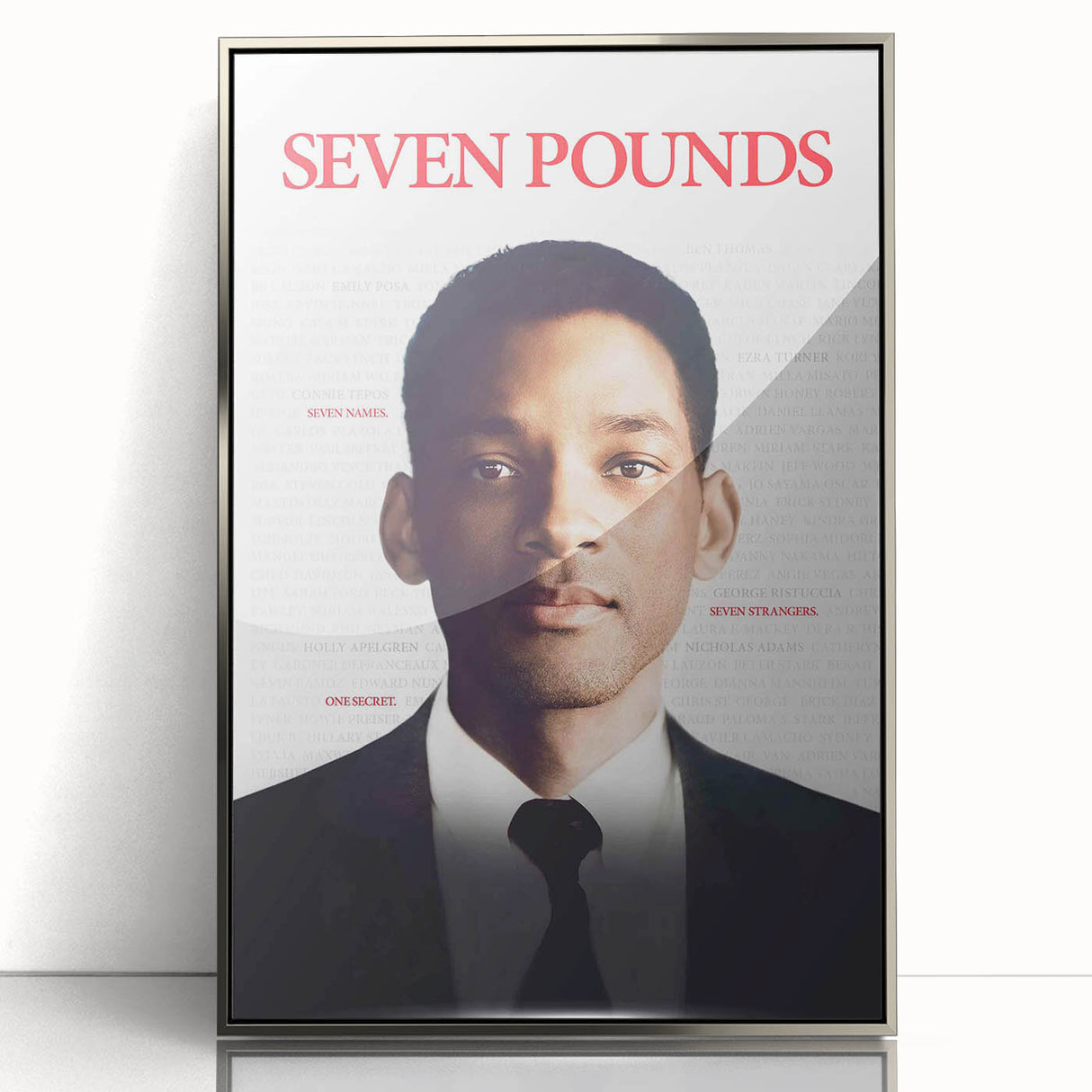 2000s Vintage Movie Posters - Seven Pounds Emotional Film Art