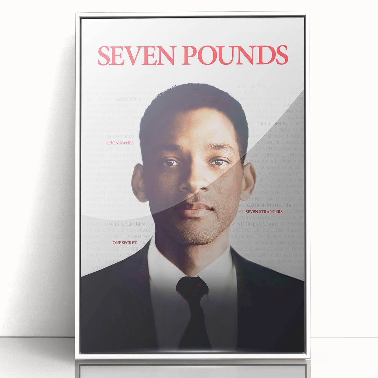 2000s Vintage Movie Posters - Seven Pounds Emotional Film Art