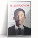 2000s Vintage Movie Posters - Seven Pounds Emotional Film Art