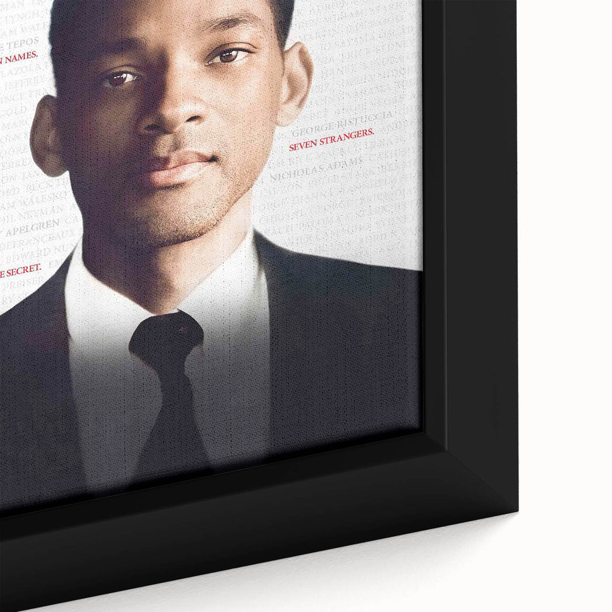 2000s Vintage Movie Posters - Seven Pounds Emotional Film Art
