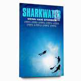 2000s Vintage Movie Posters - Sharkwater Documentary Wall Art