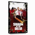 2000s Vintage Movie Posters - Shaun of the Dead Horror Comedy Art