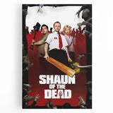 2000s Vintage Movie Posters - Shaun of the Dead Horror Comedy Art