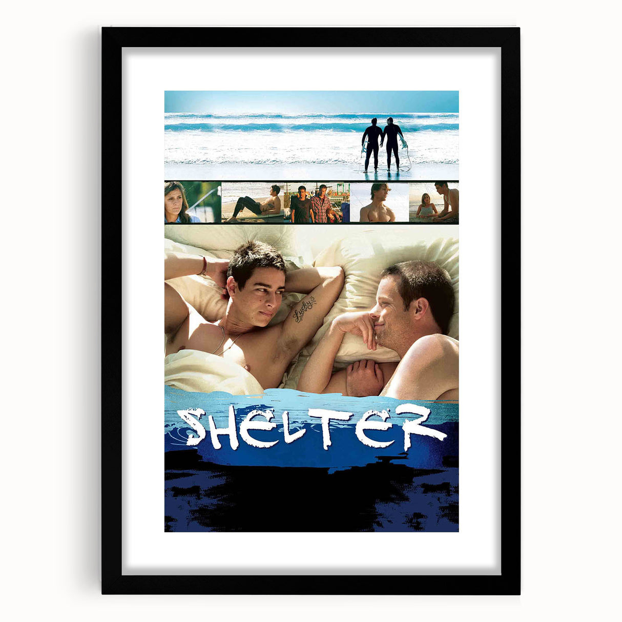 2000s Vintage Movie Posters - Shelter Romantic Drama Wall Art