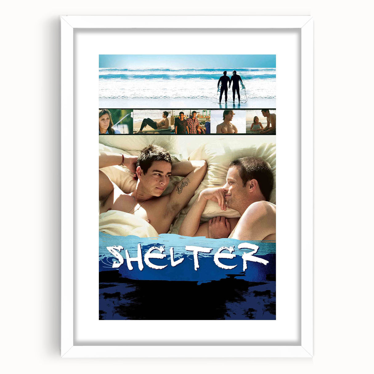 2000s Vintage Movie Posters - Shelter Romantic Drama Wall Art