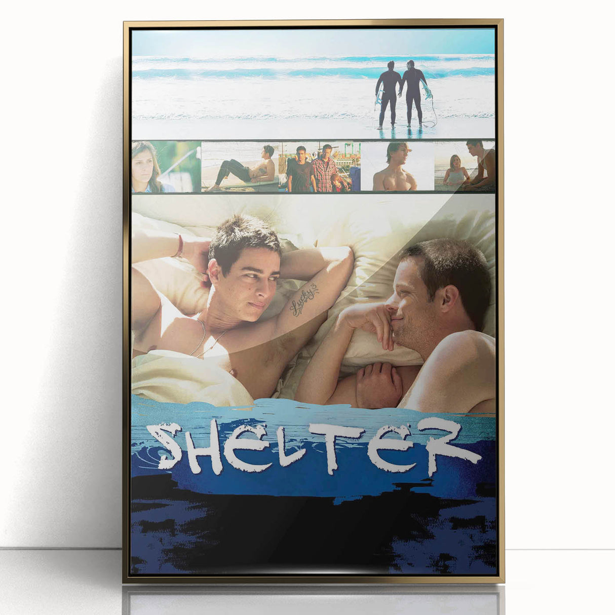 2000s Vintage Movie Posters - Shelter Romantic Drama Wall Art