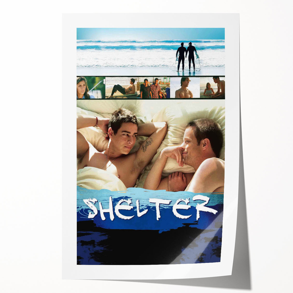 2000s Vintage Movie Posters - Shelter Romantic Drama Wall Art