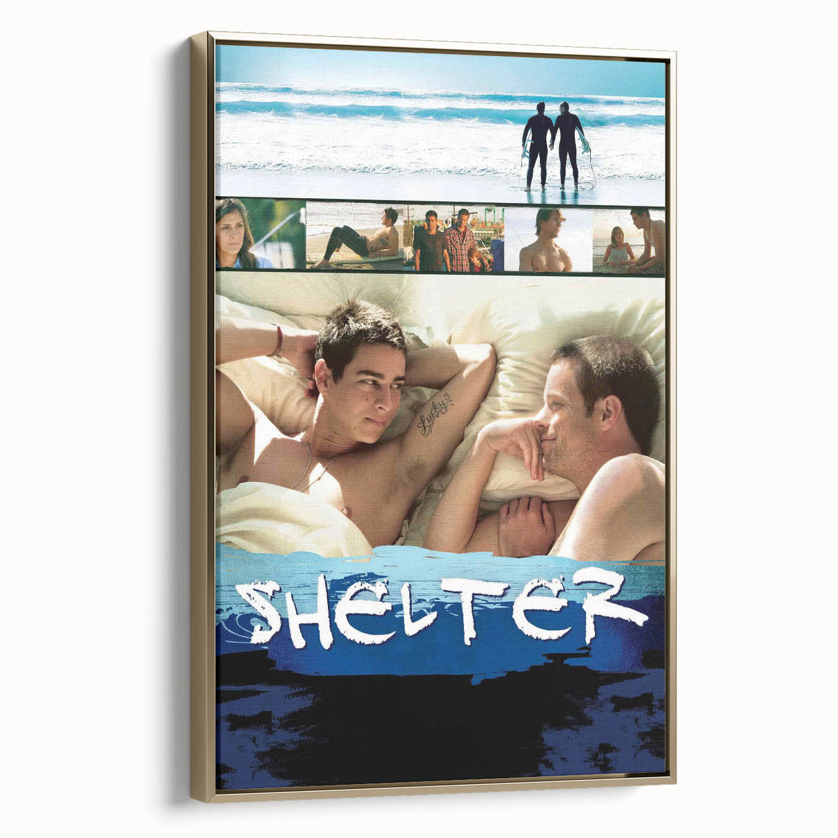 2000s Vintage Movie Posters - Shelter Romantic Drama Wall Art