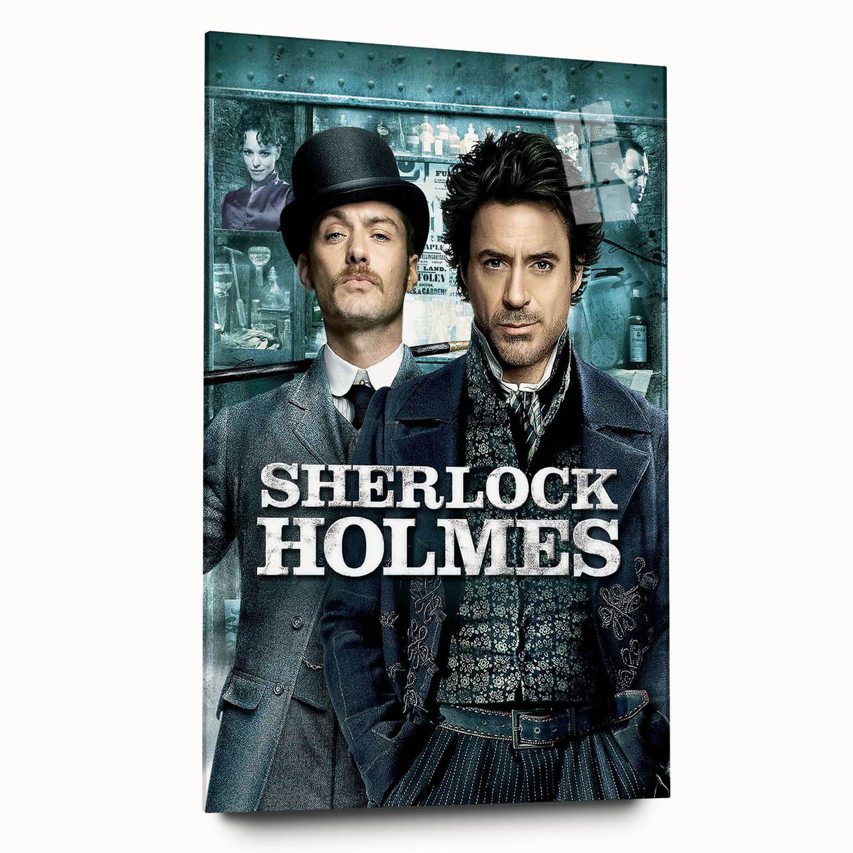 2000s Vintage Movie Posters - Sherlock Holmes Mystery Film Art