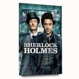 2000s Vintage Movie Posters - Sherlock Holmes Mystery Film Art