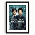 2000s Vintage Movie Posters - Sherlock Holmes Mystery Film Art