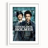2000s Vintage Movie Posters - Sherlock Holmes Mystery Film Art