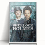 2000s Vintage Movie Posters - Sherlock Holmes Mystery Film Art