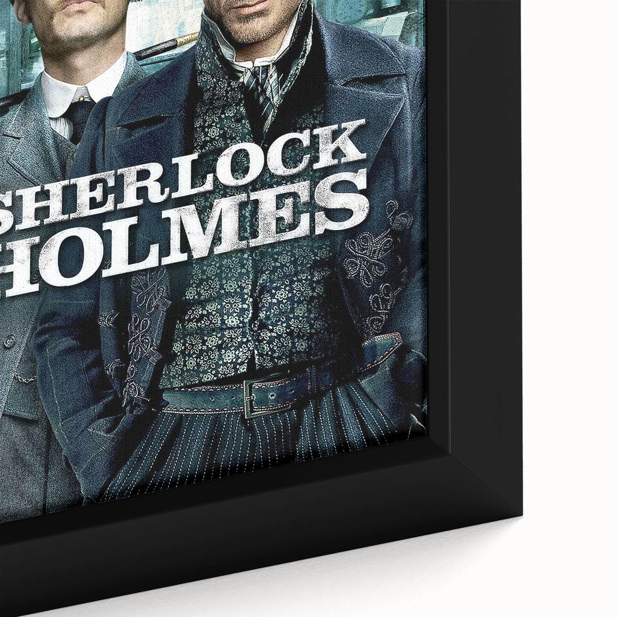 2000s Vintage Movie Posters - Sherlock Holmes Mystery Film Art