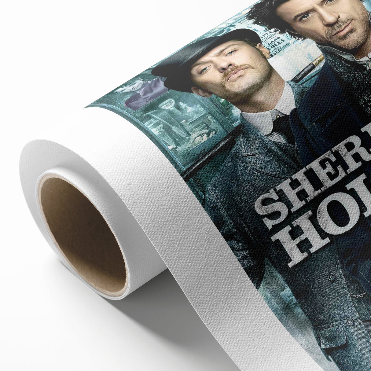 2000s Vintage Movie Posters - Sherlock Holmes Mystery Film Art