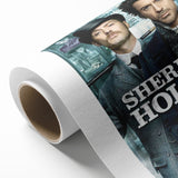 2000s Vintage Movie Posters - Sherlock Holmes Mystery Film Art