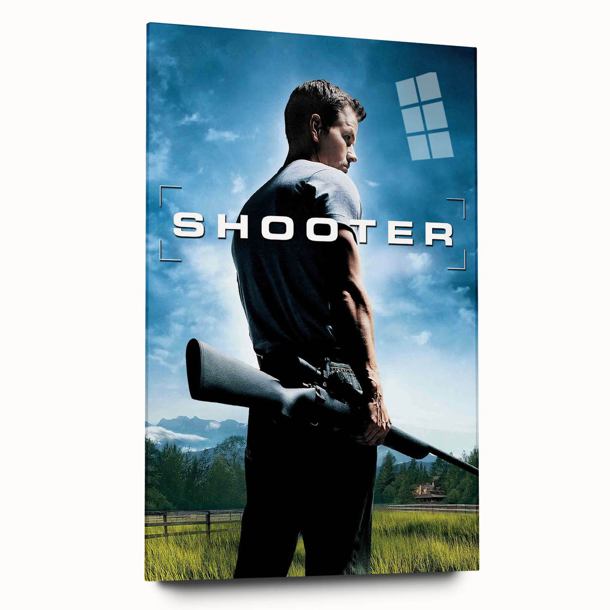 2000s Vintage Movie Posters - Shooter Action Thriller Wall Art