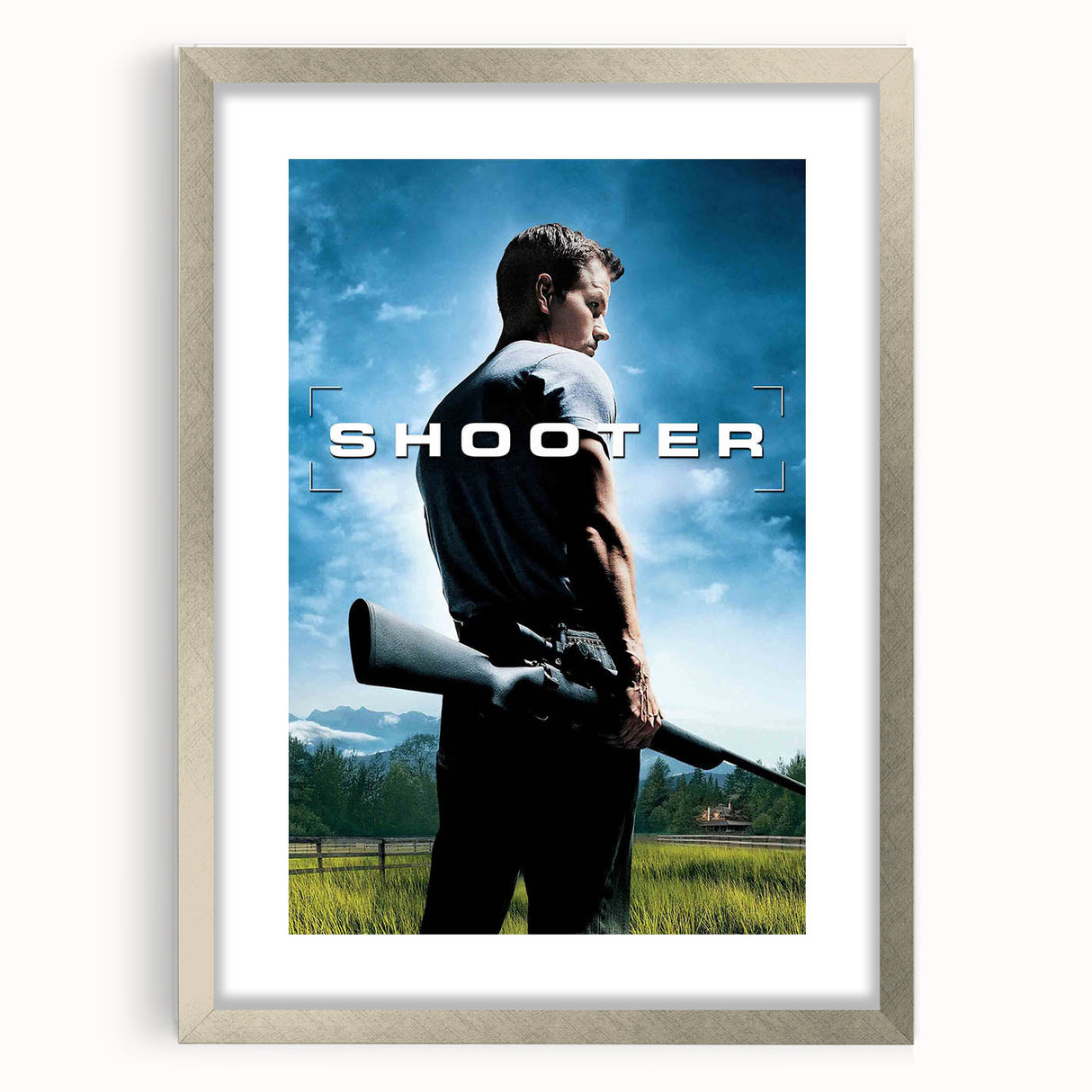 2000s Vintage Movie Posters - Shooter Action Thriller Wall Art