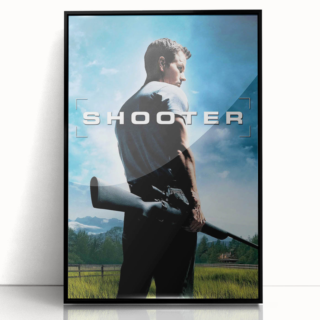 2000s Vintage Movie Posters - Shooter Action Thriller Wall Art