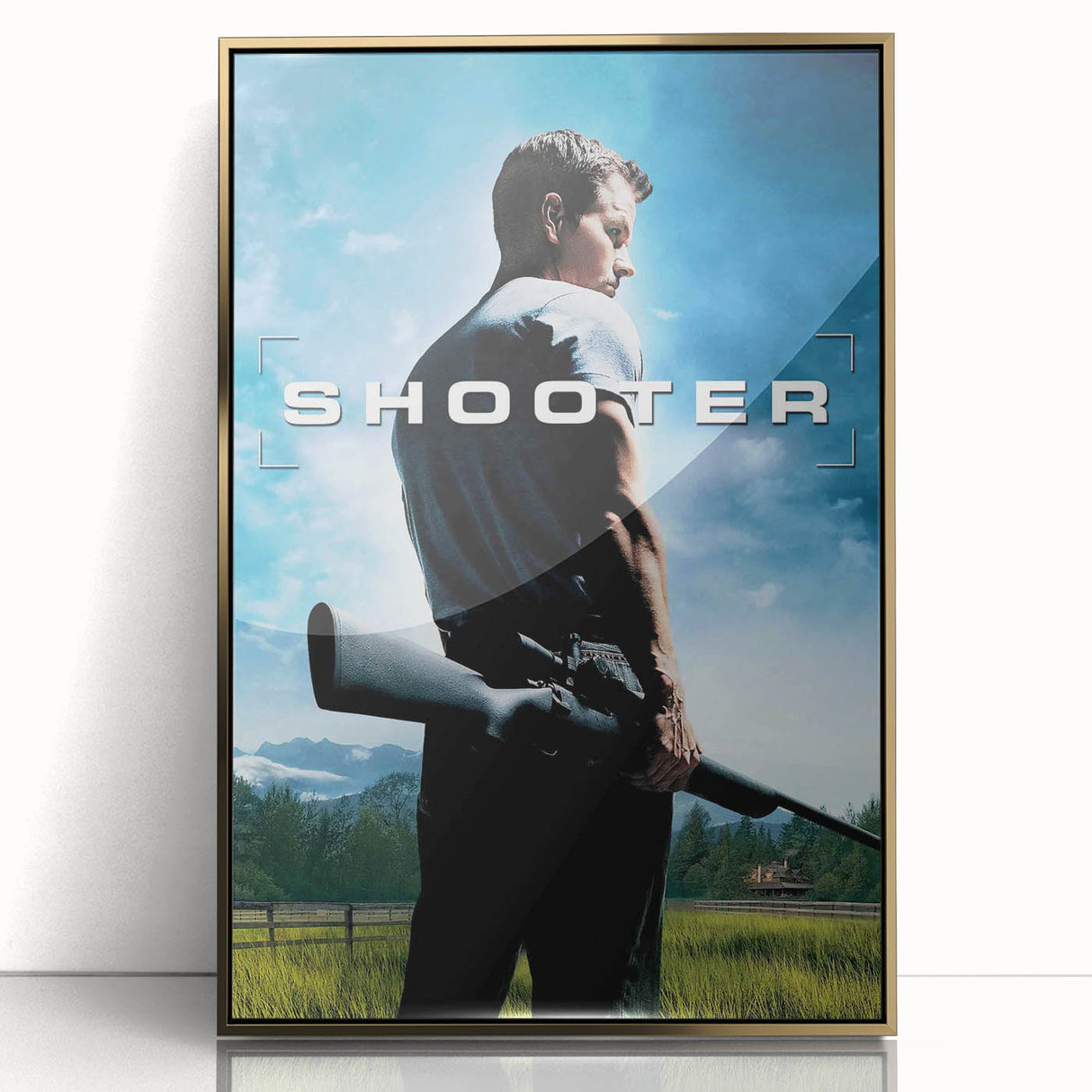 2000s Vintage Movie Posters - Shooter Action Thriller Wall Art