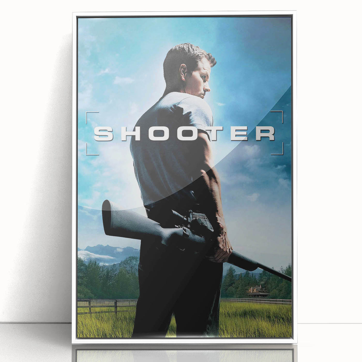 2000s Vintage Movie Posters - Shooter Action Thriller Wall Art