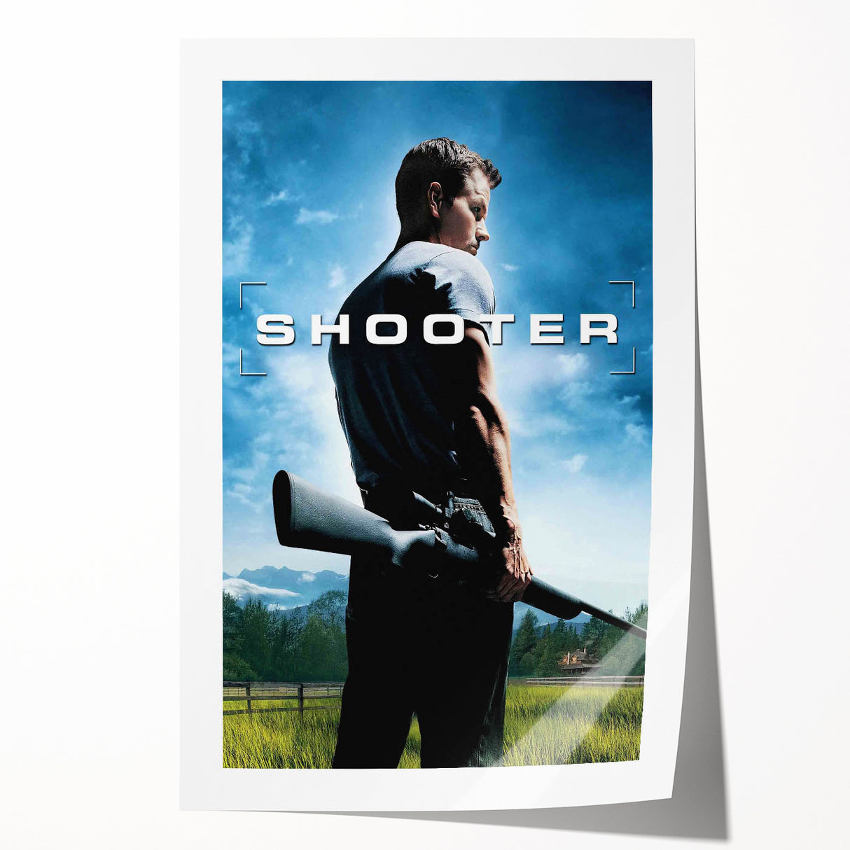 2000s Vintage Movie Posters - Shooter Action Thriller Wall Art