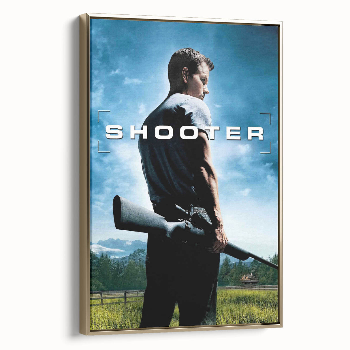 2000s Vintage Movie Posters - Shooter Action Thriller Wall Art