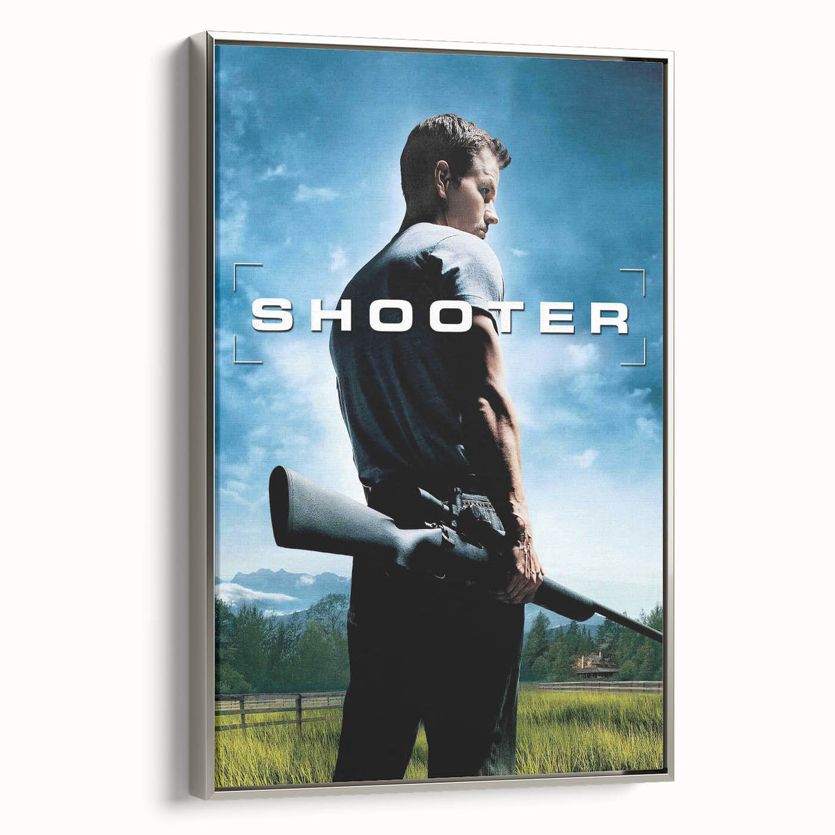 2000s Vintage Movie Posters - Shooter Action Thriller Wall Art