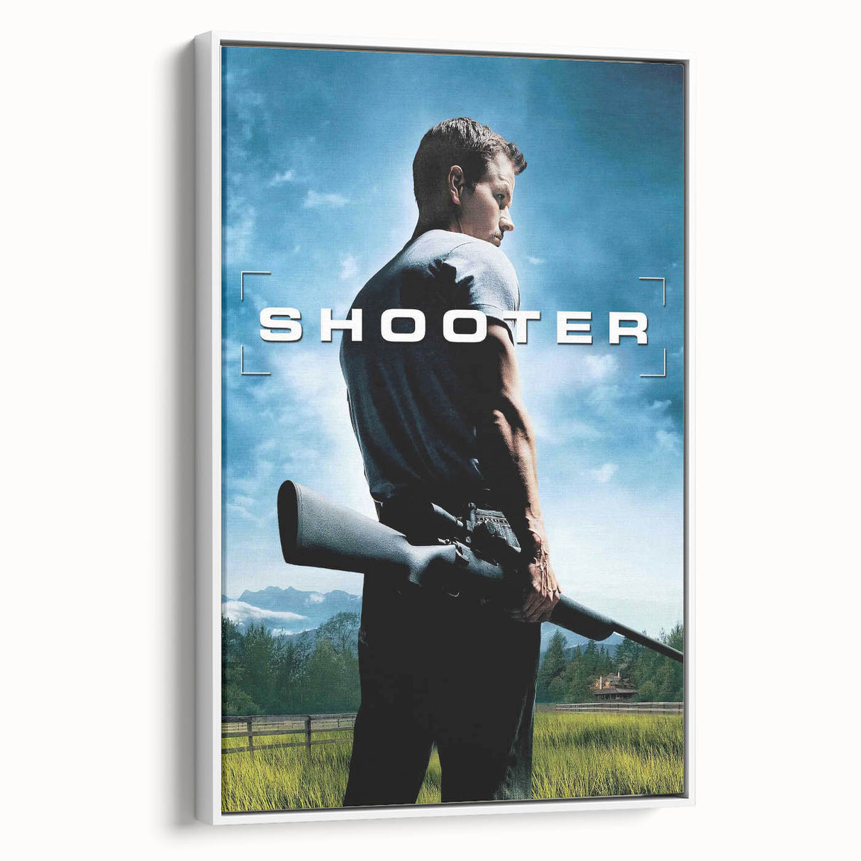 2000s Vintage Movie Posters - Shooter Action Thriller Wall Art