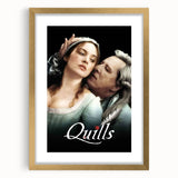 Classic 2000s Film Art – Quills Vintage Movie Poster Wall Art