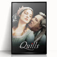 Classic 2000s Film Art – Quills Vintage Movie Poster Wall Art