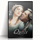 Classic 2000s Film Art – Quills Vintage Movie Poster Wall Art